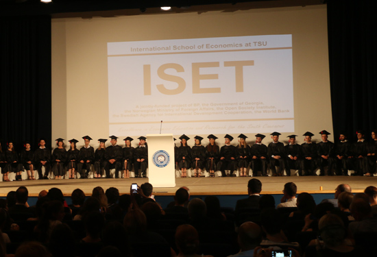 ISET-ის კურსდამთავრებულთა გამოშვება 2018