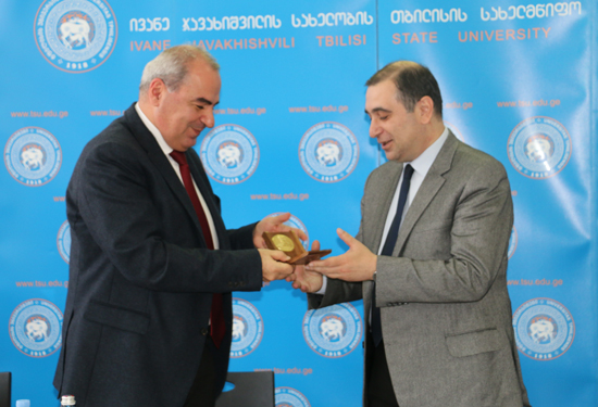 Ivane Javakhishvili Medal Awarded to Mikheil Chkhenkeli