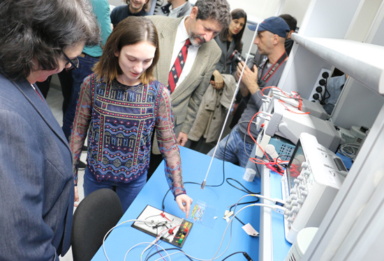  სან დიეგოს სახელმწიფო უნივერსიტეტის (SDSU) ელექტრული ინჟინერიის თანამედროვე ლაბორატორიების პრეზენტაცია თსუ-ში 